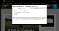 Desktop Screenshot of floridahsfootball.com